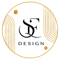 logo de la société OSE Design intérieur, aux couleurs doré et noir